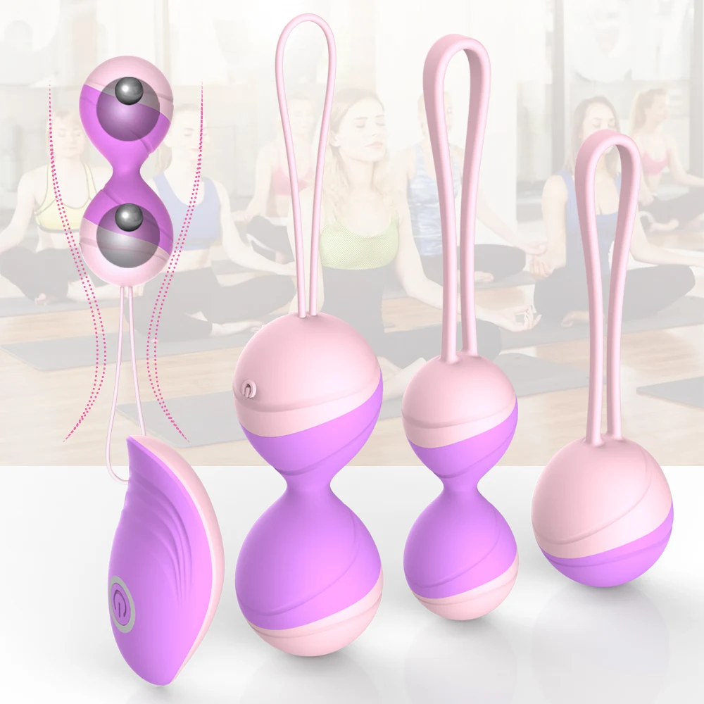 Kegel Balls Vibrator Vibrating Egg Sex Toys For Woman Remote Control Vaginal Tight exercise Ben Wa Geisha Muscle Shrink Sex Toys
