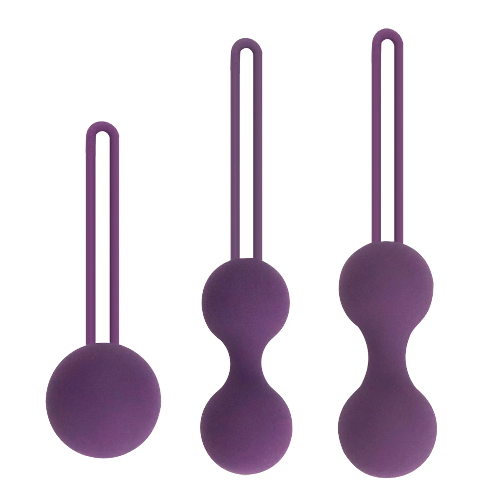 Safe Silicone Smart Ball Vibrator Kegel Ball Ben Wa Ball Vagina Tighten Exercise Machine Sex Toy for Women Vaginal Geisha Ball