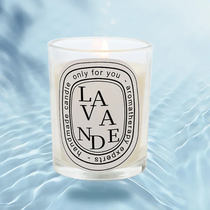 Romantic Transparent Scented Fragrance Candle Light Gift Scented Aromatic Candles Guest Gift Candles Wedding Candles Candle Jar