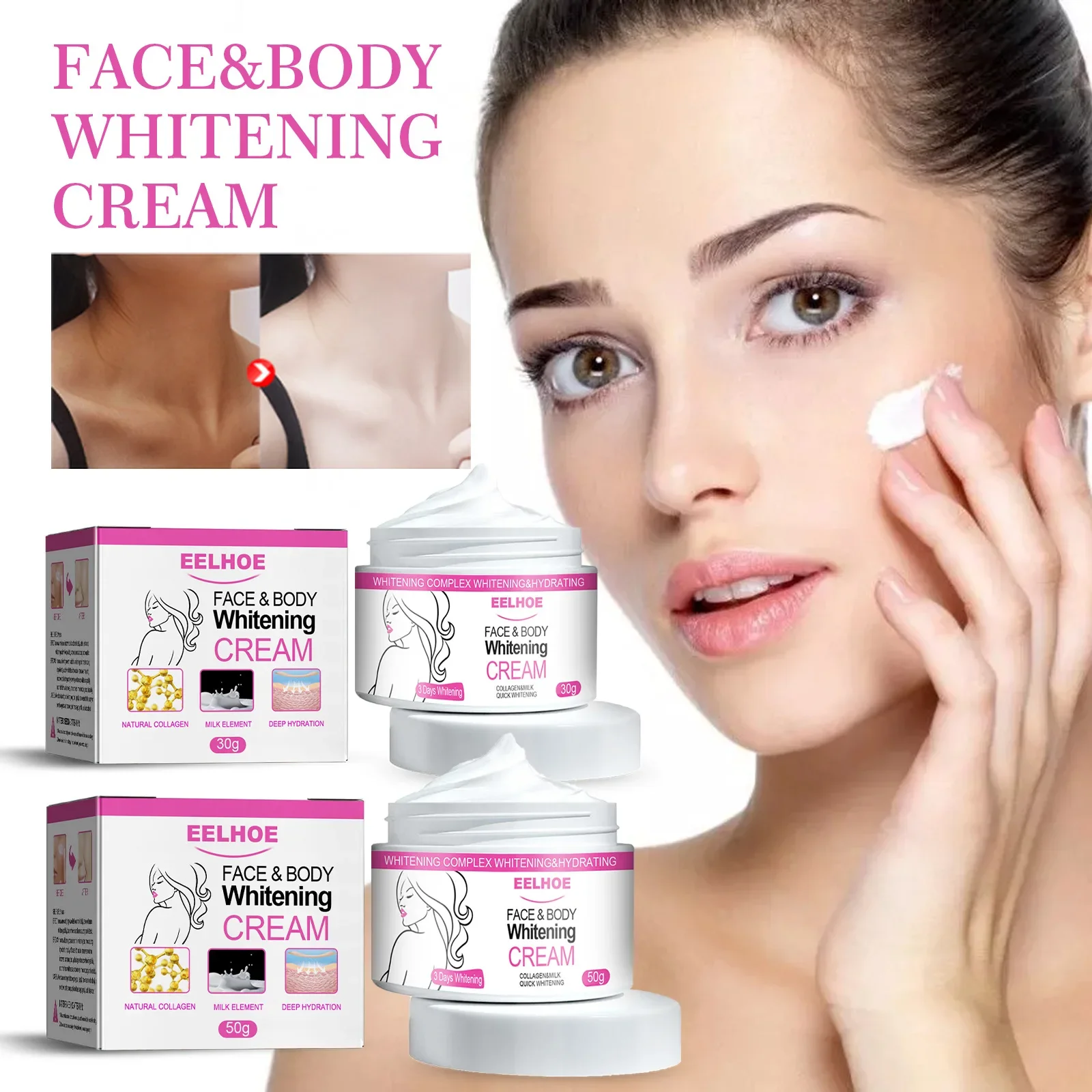 Face Body Brightening Cream Thigh Underarm Inner Melanin Lightening Lotion Gentle Nourishing Improve Dull Brighten Skin Care Face Body Brightening Cream Thigh Underarm Inner Melanin Lightening Lotion Gentle Nourishing Improve Dull Brighten Skin Care