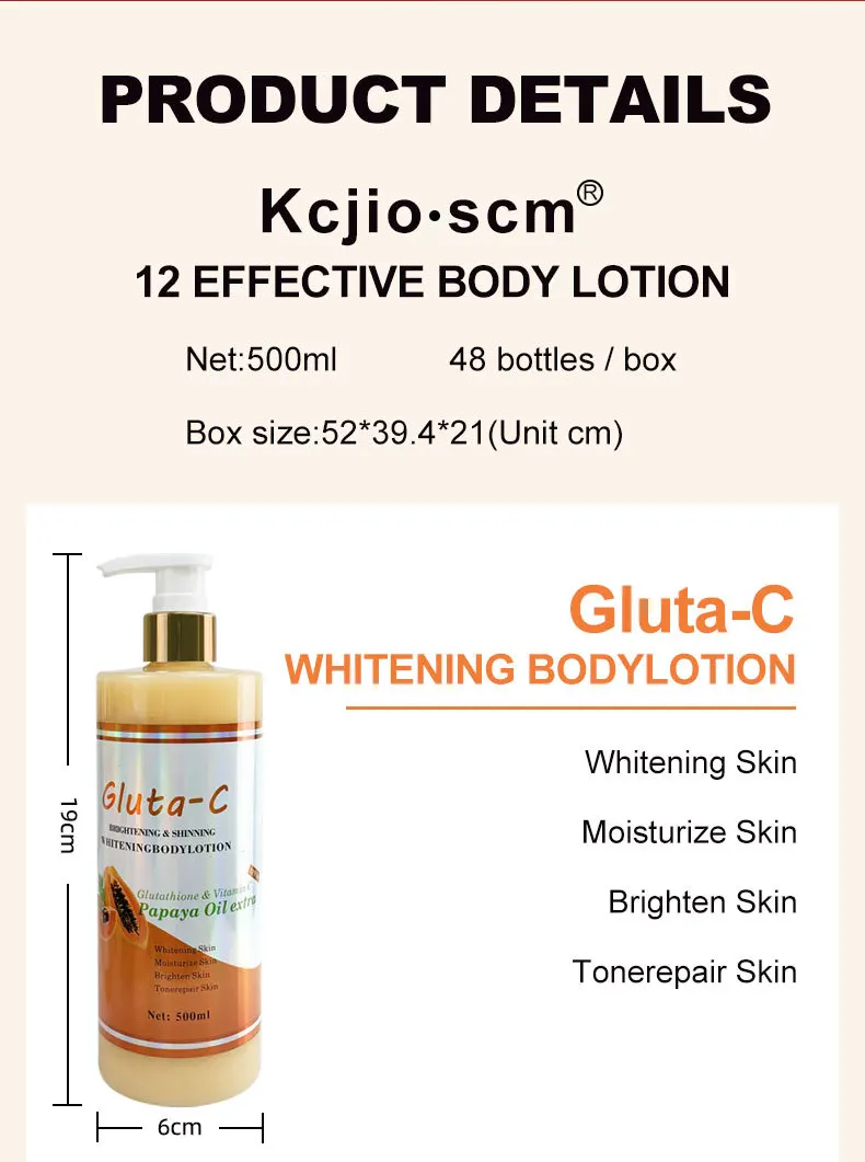 500ml Glutamate Body Cream Vitamin VC Moisturizing Lotion Skin Whitening Nicotinamide Removing Wrinkles Body Lotion 500ml Glutamate Body Cream Vitamin VC Moisturizing Lotion Skin Whitening Nicotinamide Removing Wrinkles Body Lotion