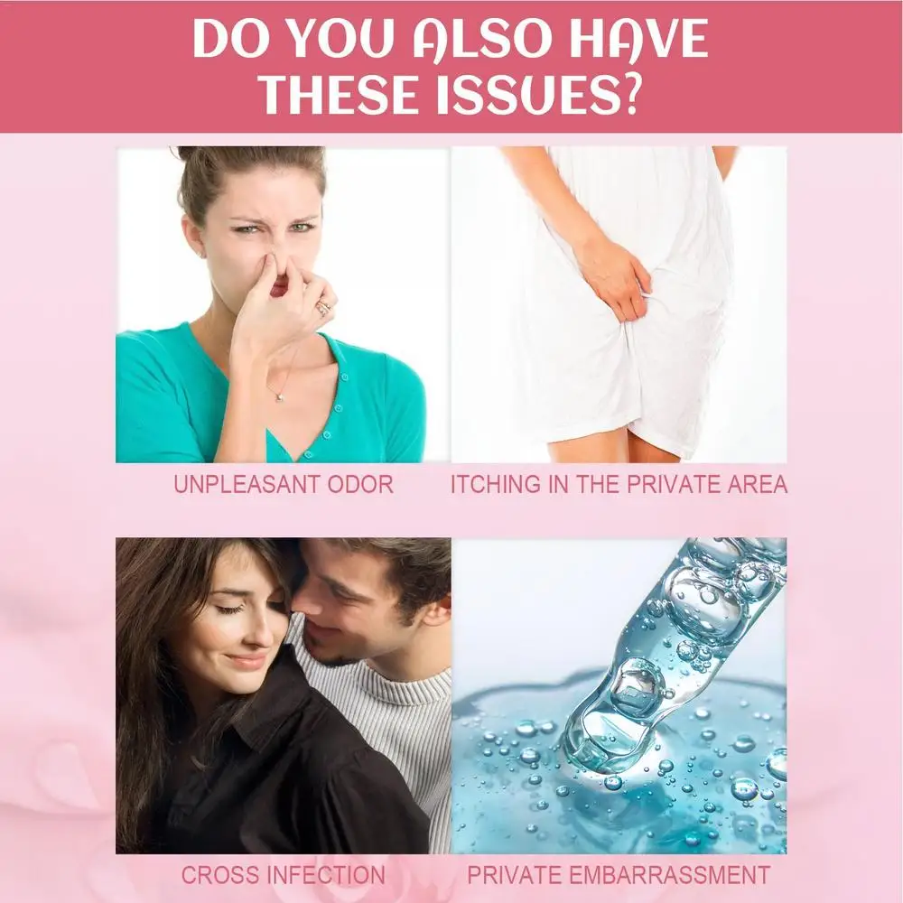 Natural Plant Women Private Parts Spray Reduce Odor Moisturizing Vaginal Care Intimate Part Feminine Vaginal Deodorant Spray