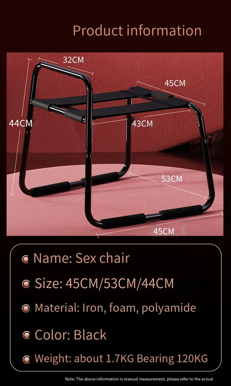 2024 New Adult Sex Toys Sm Prop Sex Chair For Both Sexes Couple Sex Chair Portable Elastic Furniture Bearing Up To 300 Pounds
