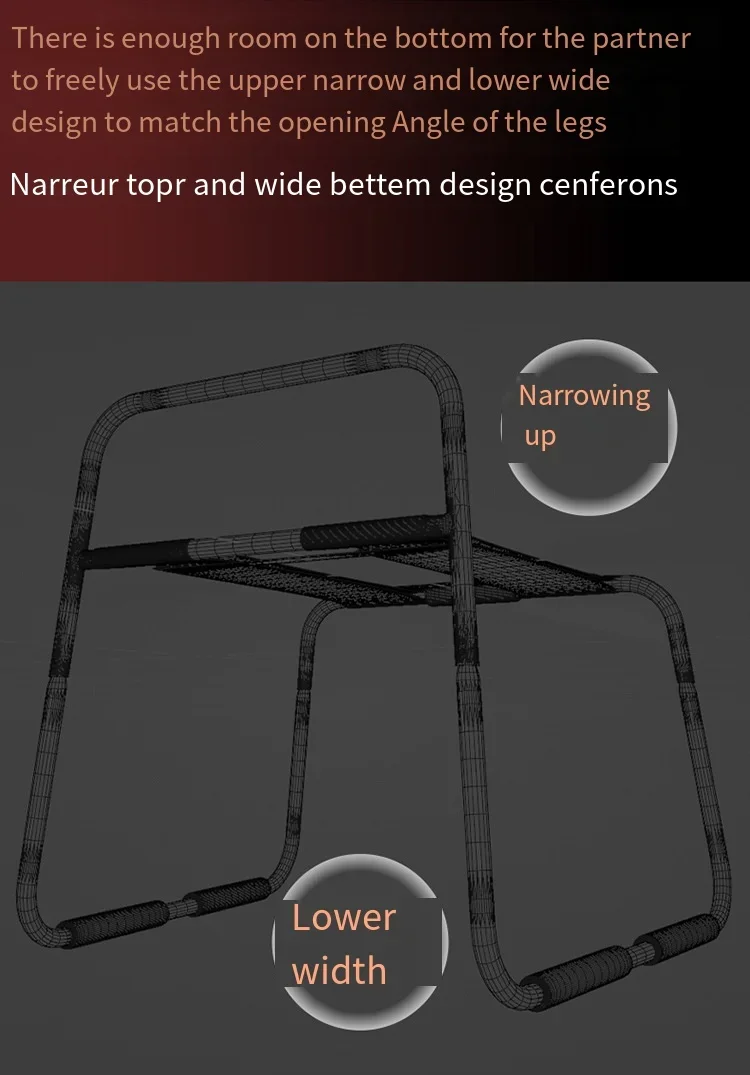 2024 New Adult Sex Toys Sm Prop Sex Chair For Both Sexes Couple Sex Chair Portable Elastic Furniture Bearing Up To 300 Pounds