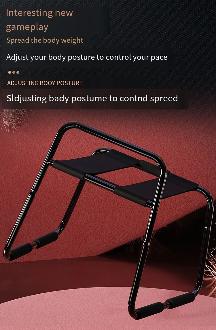 2024 New Adult Sex Toys Sm Prop Sex Chair For Both Sexes Couple Sex Chair Portable Elastic Furniture Bearing Up To 300 Pounds