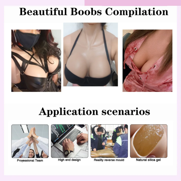 Silicone Breasts Cosplay Chest Suit Breast Forms Fake Boobs for Transgender Dragqueen Crossdresser CDF Cup Big Tits