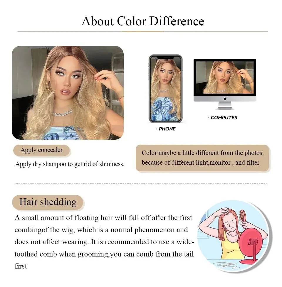 Light Pink Synthetic Hair Wigs Long Wavy Natural Hair Wigs with Bangs for Women Cosplay Lolita Wig Heat Resistant