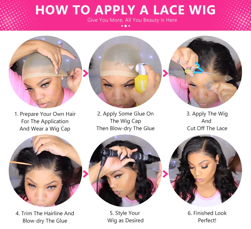 Wigs Human Hair Lace Frontal Wig Brazilian Straight Human Hair Wig 13X4 Lace Front Wig 4X4 Lace Closure Wig Human Hair Wig