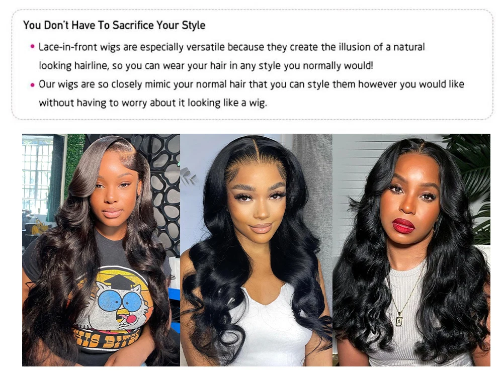 HD Transparent 13x4 13x6 Body Wave Lace Front Wig Pre Plucked 360 Lace Frontal Wig Human Hair Wigs For Women 5x5 Wig 200 Density