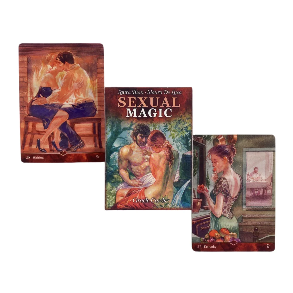 Sexual Magic Oracle Cards Tarot Divination Deck English Vision Edition Board Playing Game For Party Sexual Magic Oracle Cards Tarot Divination Deck English Vision Edition Board Playing Game For Party