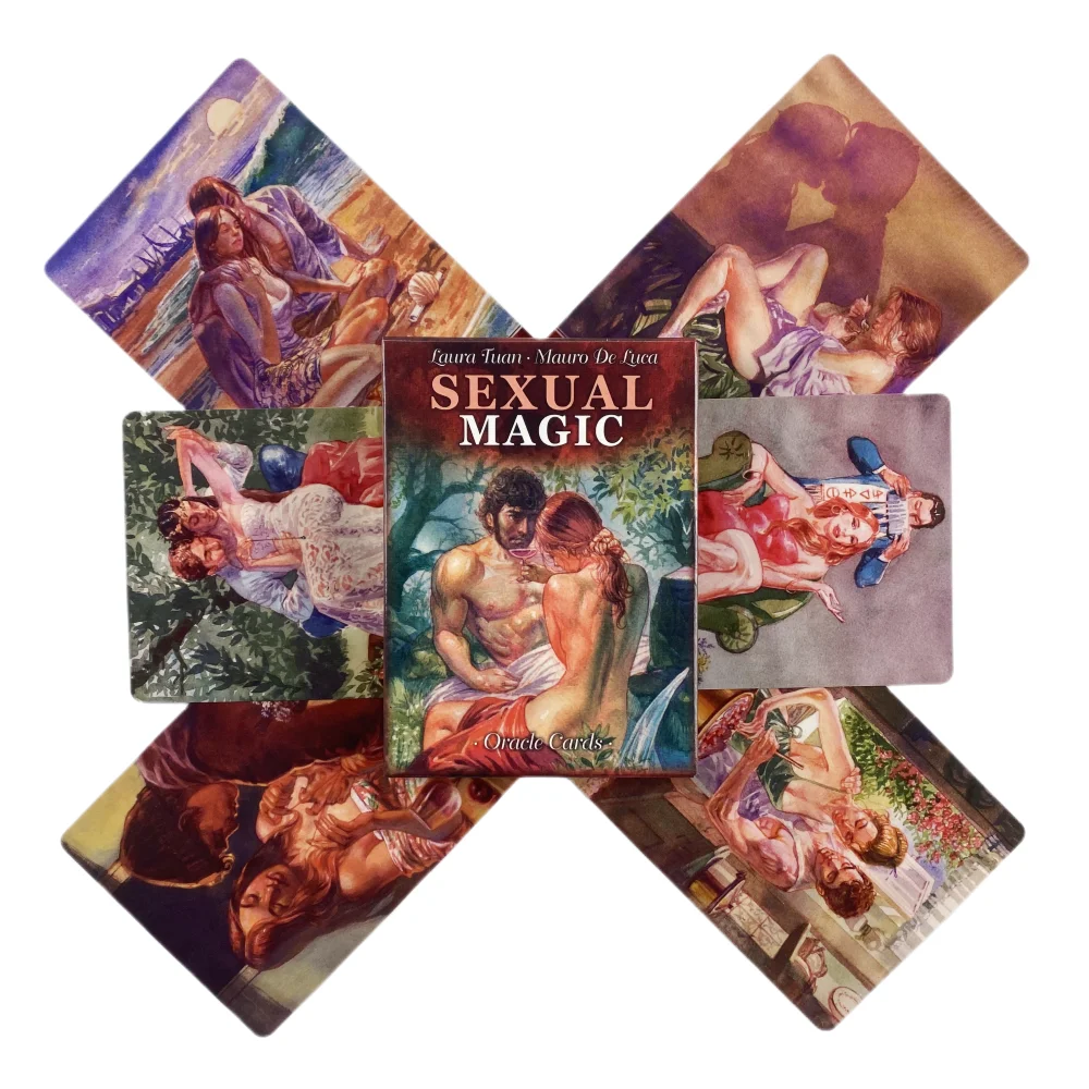 Sexual Magic Oracle Cards Tarot Divination Deck English Vision Edition Board Playing Game For Party Sexual Magic Oracle Cards Tarot Divination Deck English Vision Edition Board Playing Game For Party