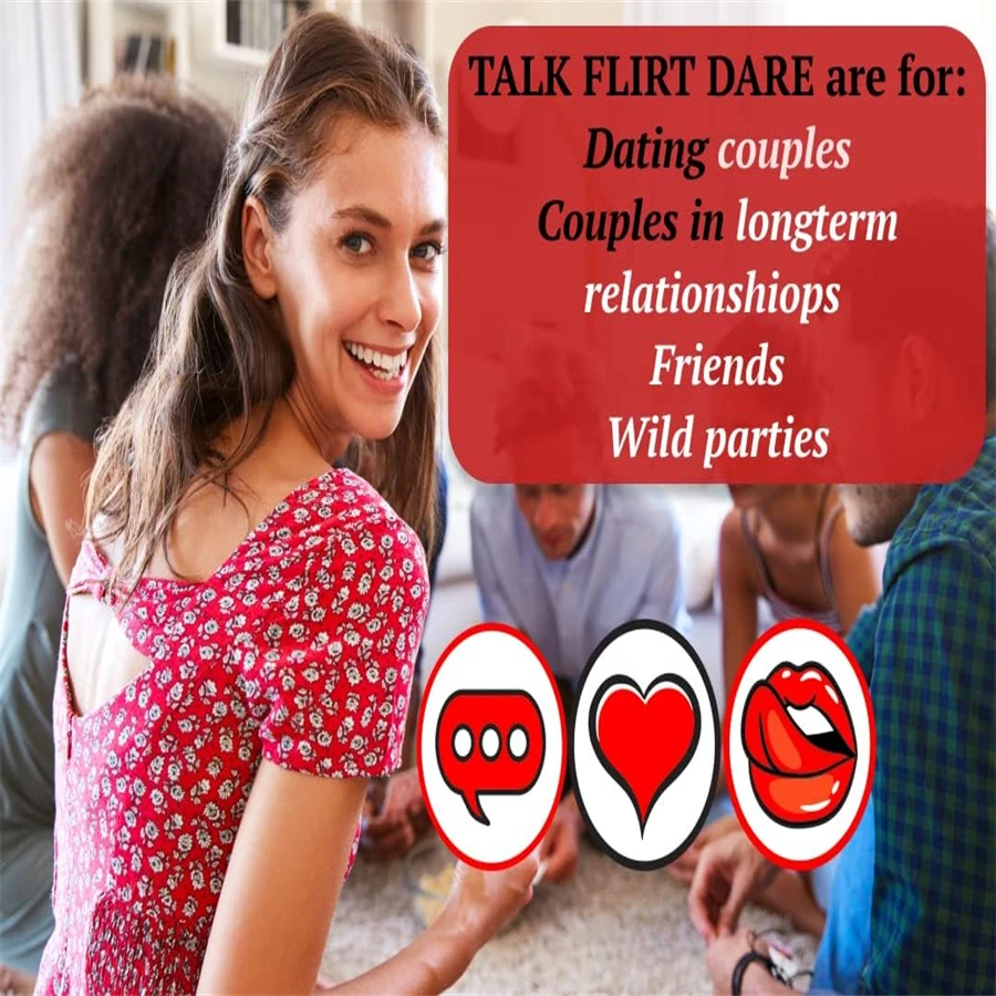 Sexy Valentine's Day Party Bundle - 150 Game Cards for Adults - Fun and Flirty Card Game for Couples and Friends