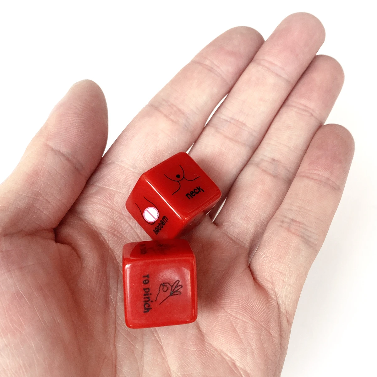 2Pcs Sex Dice Toys Exotic Love Sexy Posture Couple Lovers Humour Sex Toys For Women Men Sensitive parts Game Party Gift Adult
