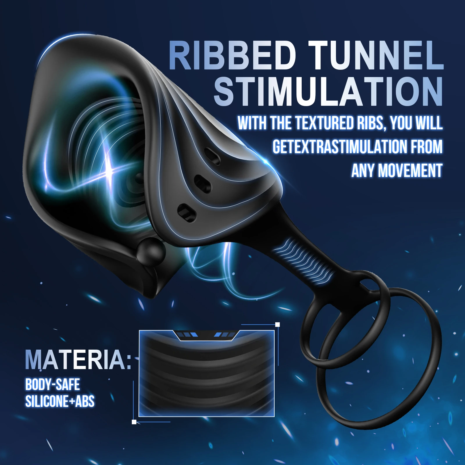 Male Masturbator Penis Training Glans Trainer Stimulator Vibrator with APP Control Delay Cock Ring Glans Trainer for Men