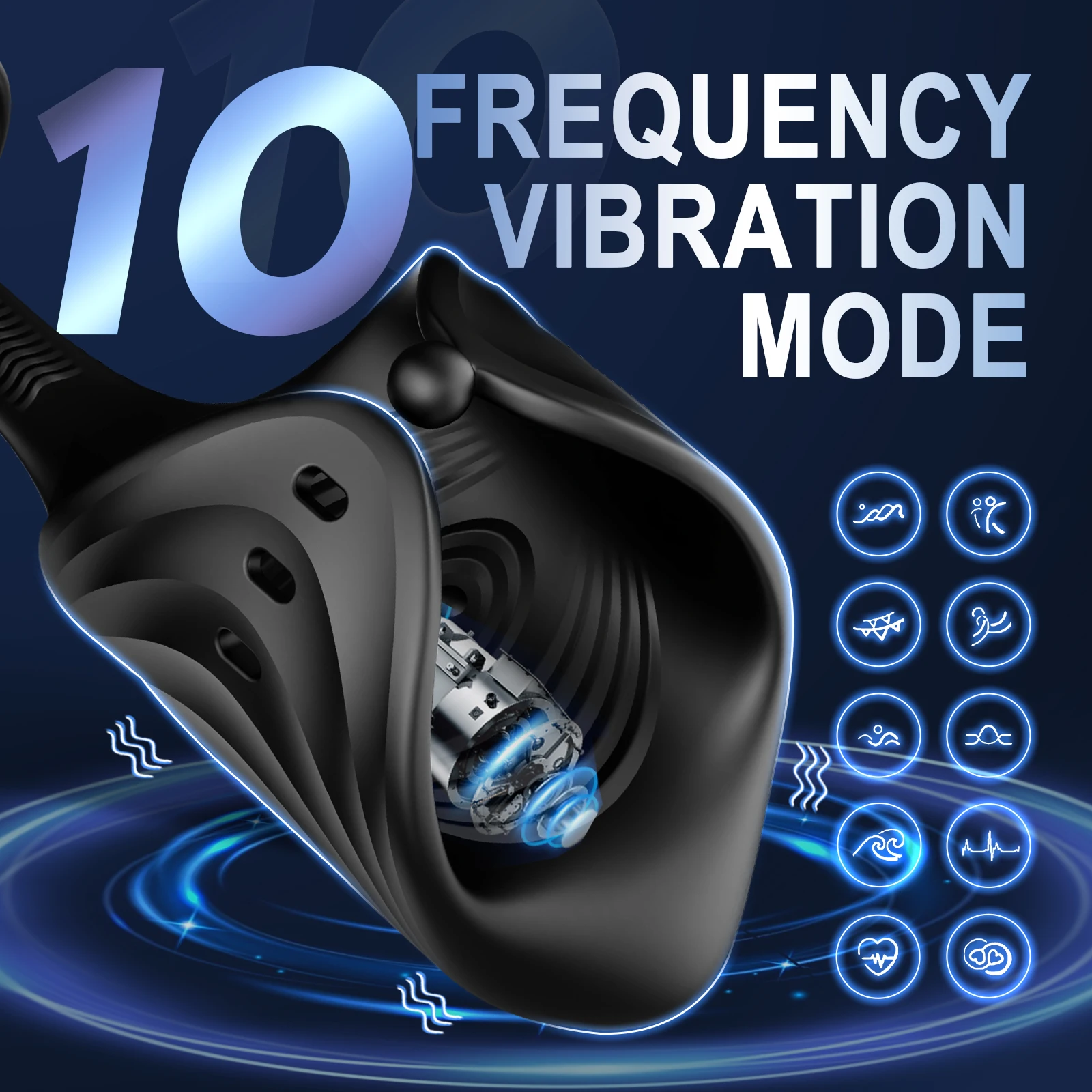 Male Masturbator Penis Training Glans Trainer Stimulator Vibrator with APP Control Delay Cock Ring Glans Trainer for Men