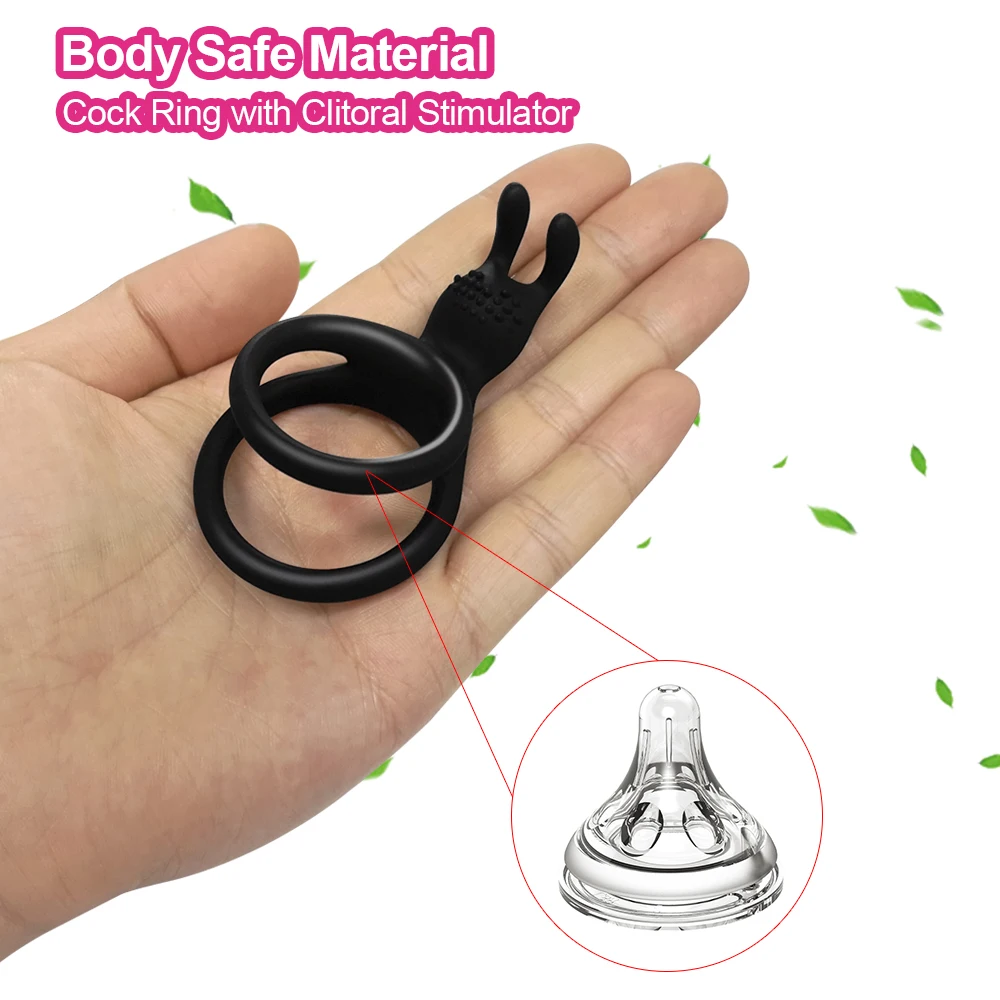 Silicone Cock Ring Penis Rings Delay Ejaculation Male Masturbator Clitoral Stimulation Sex Toys for Couples Adults Sex Product Silicone Cock Ring Penis Rings Delay Ejaculation Male Masturbator Clitoral Stimulation Sex Toys for Couples Adults Sex Product