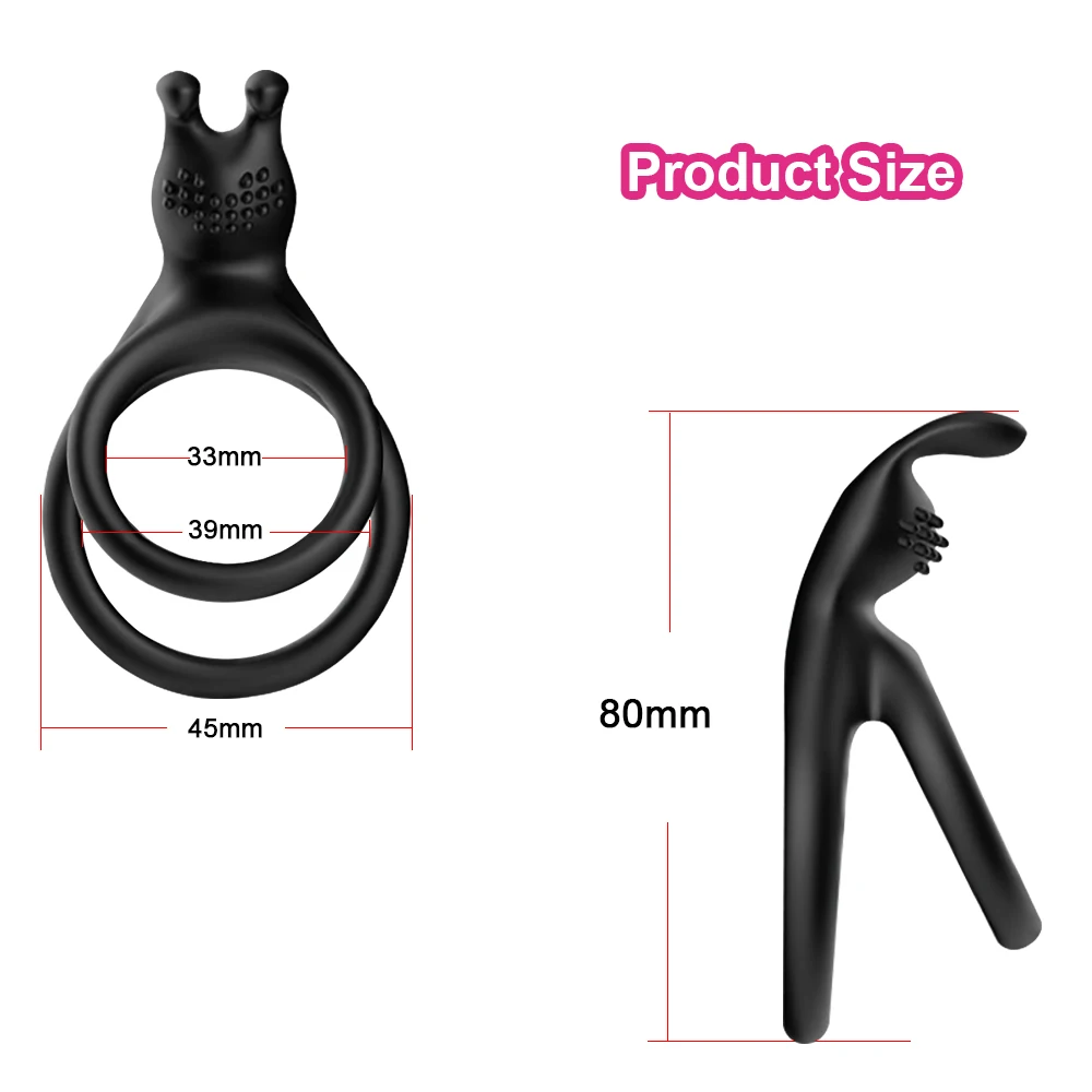 Silicone Cock Ring Penis Rings Delay Ejaculation Male Masturbator Clitoral Stimulation Sex Toys for Couples Adults Sex Product Silicone Cock Ring Penis Rings Delay Ejaculation Male Masturbator Clitoral Stimulation Sex Toys for Couples Adults Sex Product