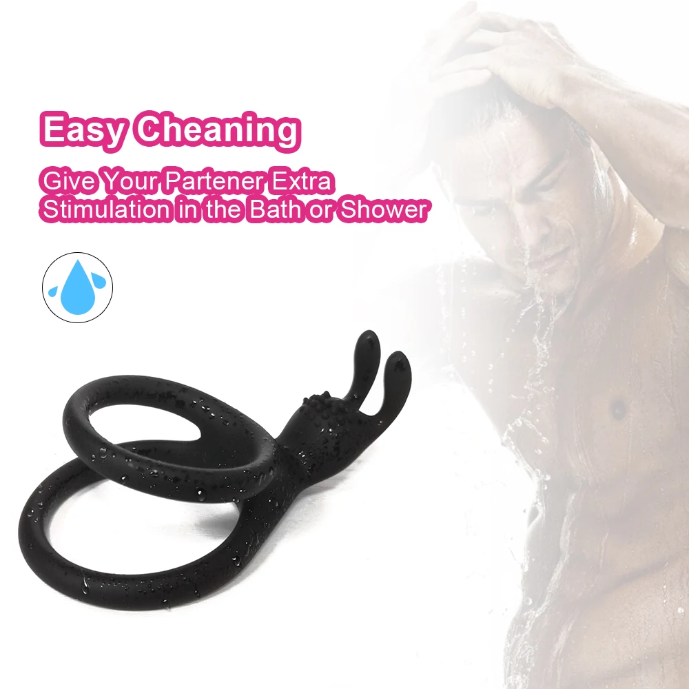 Silicone Cock Ring Penis Rings Delay Ejaculation Male Masturbator Clitoral Stimulation Sex Toys for Couples Adults Sex Product Silicone Cock Ring Penis Rings Delay Ejaculation Male Masturbator Clitoral Stimulation Sex Toys for Couples Adults Sex Product