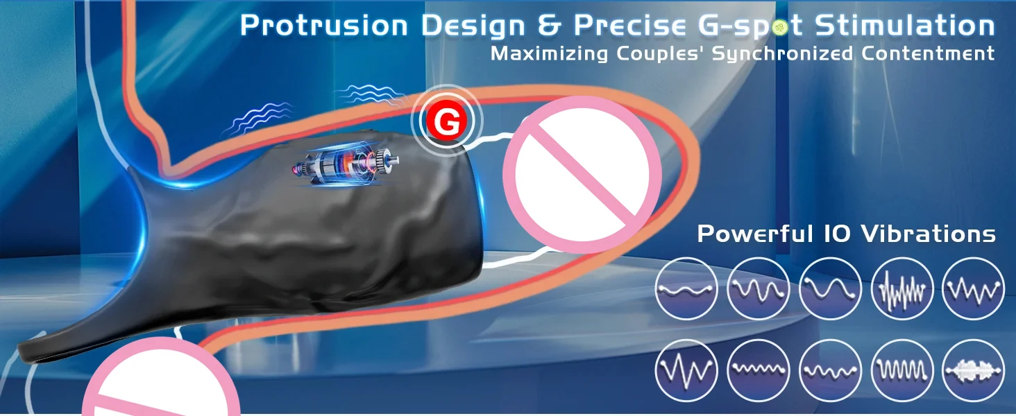 HESEKS Vibrator Penis Sleeve Cock Ring Extender for Penis Testicles G Spot Stimulation Couples Adult Sex Toys for Men Women 18+ HESEKS Vibrator Penis Sleeve Cock Ring Extender for Penis Testicles G Spot Stimulation Couples Adult Sex Toys for Men Women 18+