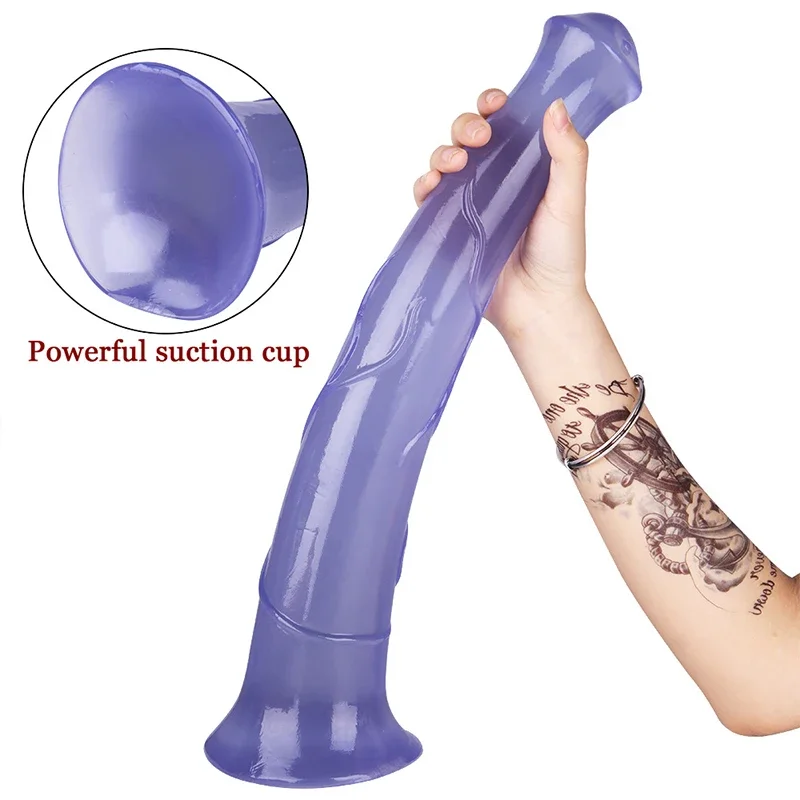 16 in Huge Animal Dildo Horse Penis For Women Lesbian Gay Anal Dildos G Spot Fetish Super Long Anal Sex Toys Female Masturbators