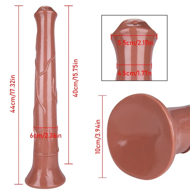 16 in Huge Animal Dildo Horse Penis For Women Lesbian Gay Anal Dildos G Spot Fetish Super Long Anal Sex Toys Female Masturbators