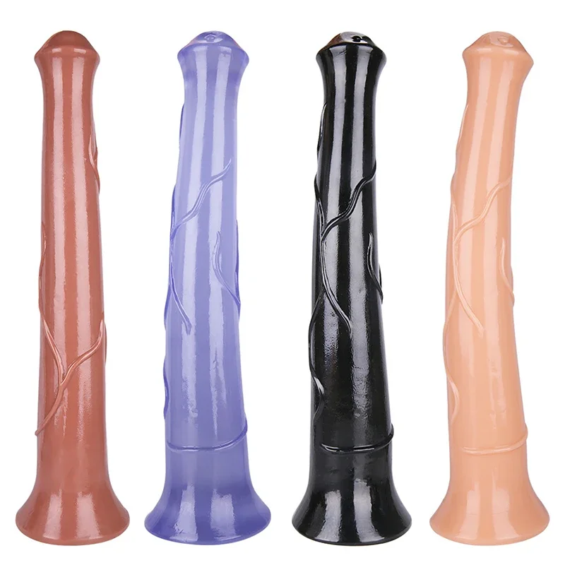 16 in Huge Animal Dildo Horse Penis For Women Lesbian Gay Anal Dildos G Spot Fetish Super Long Anal Sex Toys Female Masturbators
