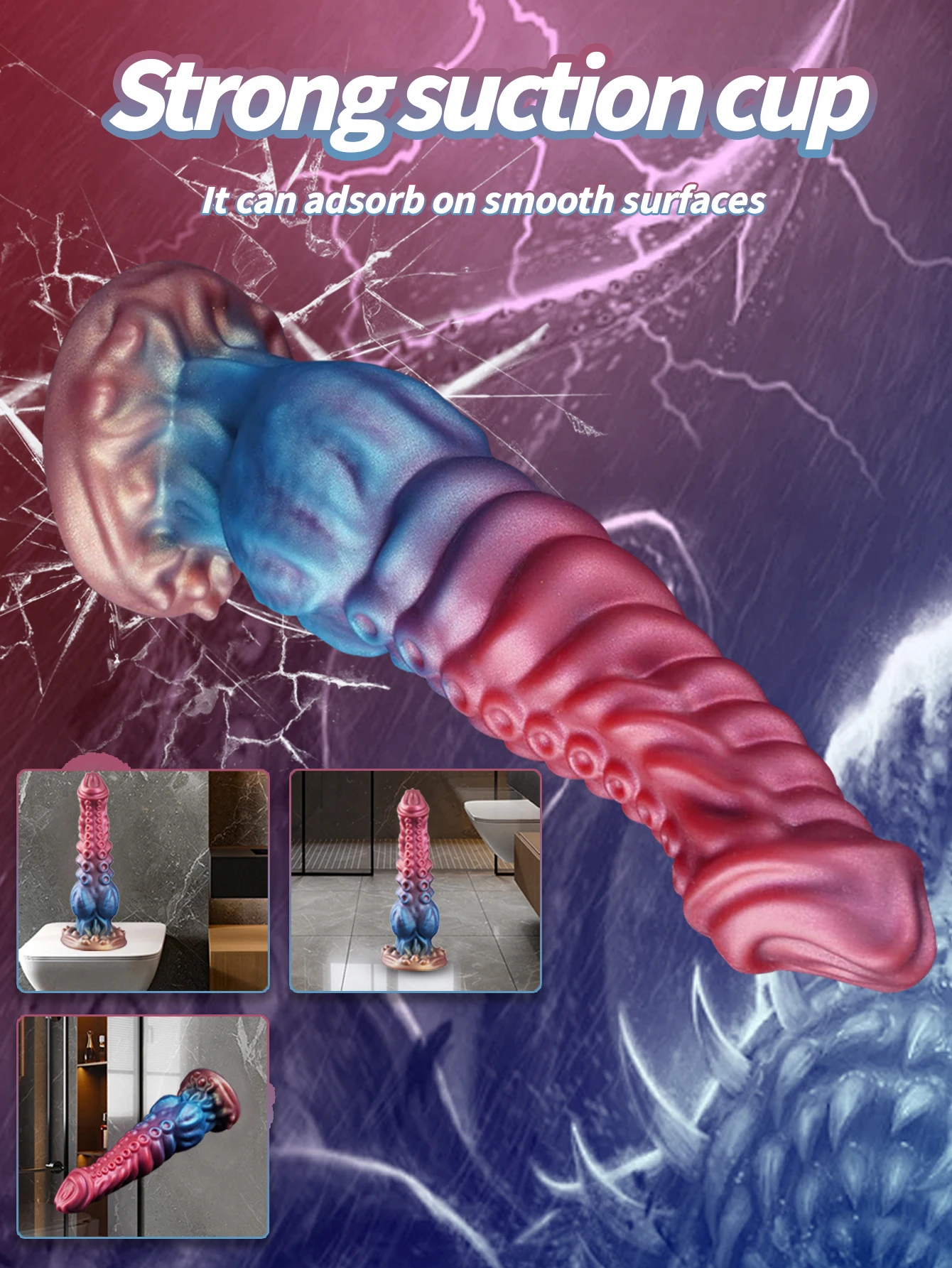 Newly Developed Dragon Dildo Huge Monster Penis Suction Cup Giant Horse Dildo Anal Plug Buttplug G-spot Stimulate Adult Sex Toys