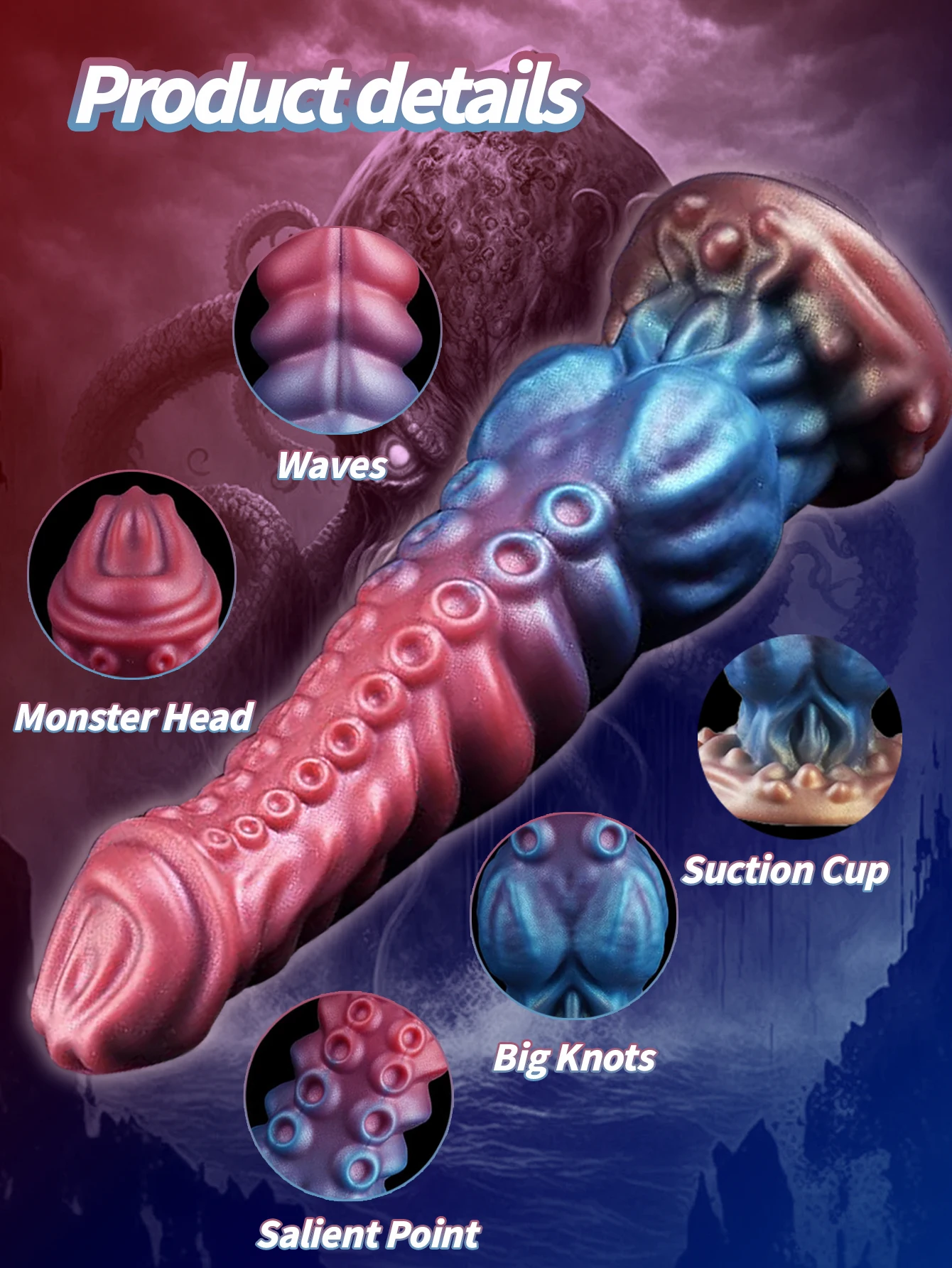Newly Developed Dragon Dildo Huge Monster Penis Suction Cup Giant Horse Dildo Anal Plug Buttplug G-spot Stimulate Adult Sex Toys