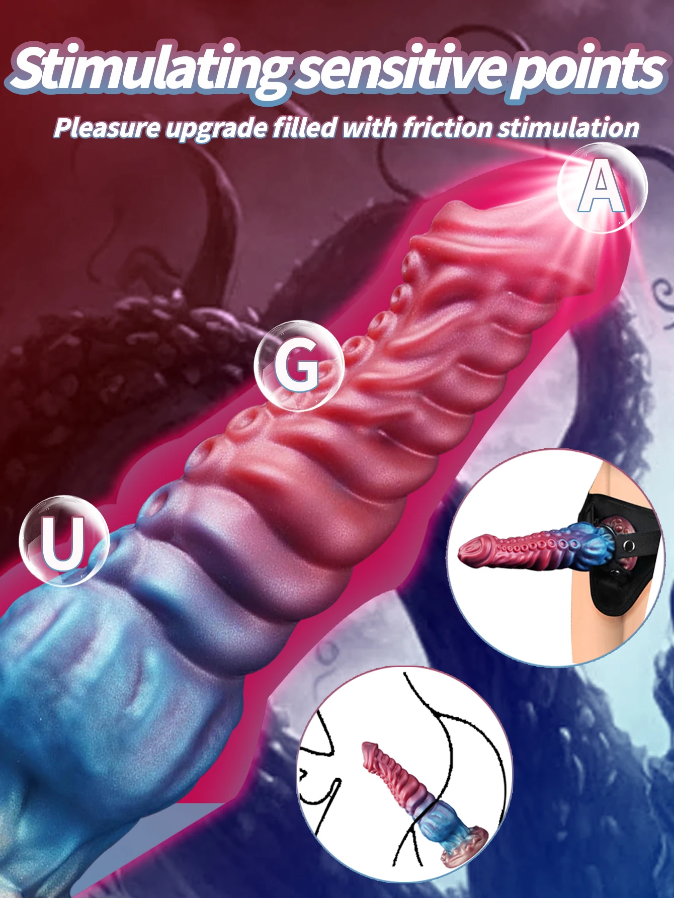 Newly Developed Dragon Dildo Huge Monster Penis Suction Cup Giant Horse Dildo Anal Plug Buttplug G-spot Stimulate Adult Sex Toys