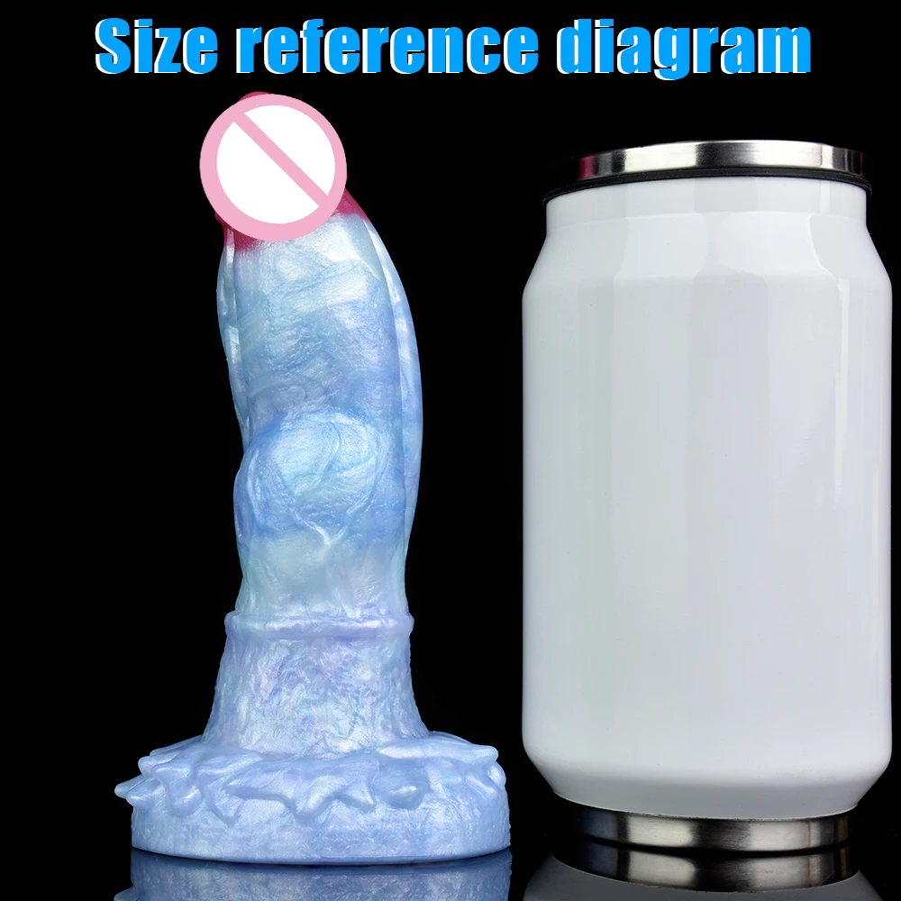 YESBUY Fantasy Dragon Dildo Monster Animal Fake Penis Anal Plug Sex Toy Male Female Anus Vaginal Massager Adult Masturbate Toys