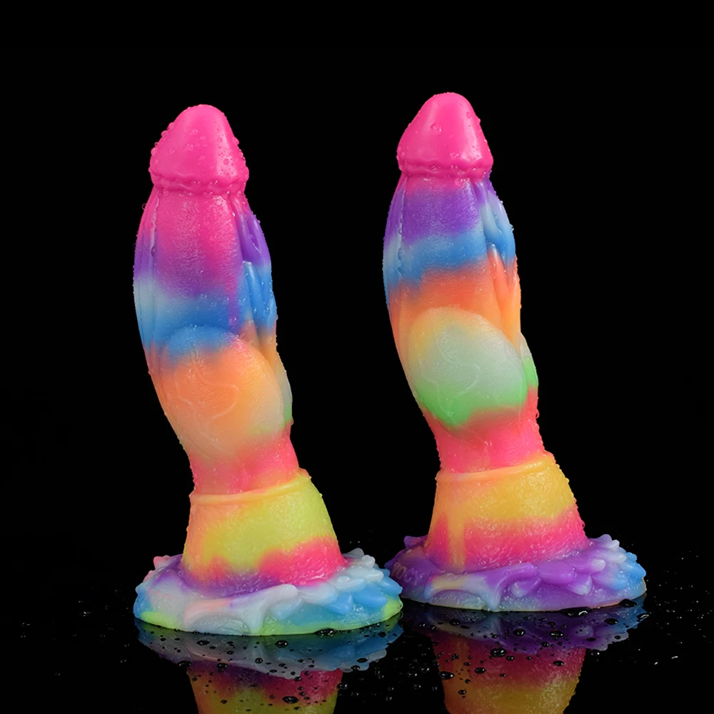 YESBUY Fantasy Dragon Dildo Monster Animal Fake Penis Anal Plug Sex Toy Male Female Anus Vaginal Massager Adult Masturbate Toys