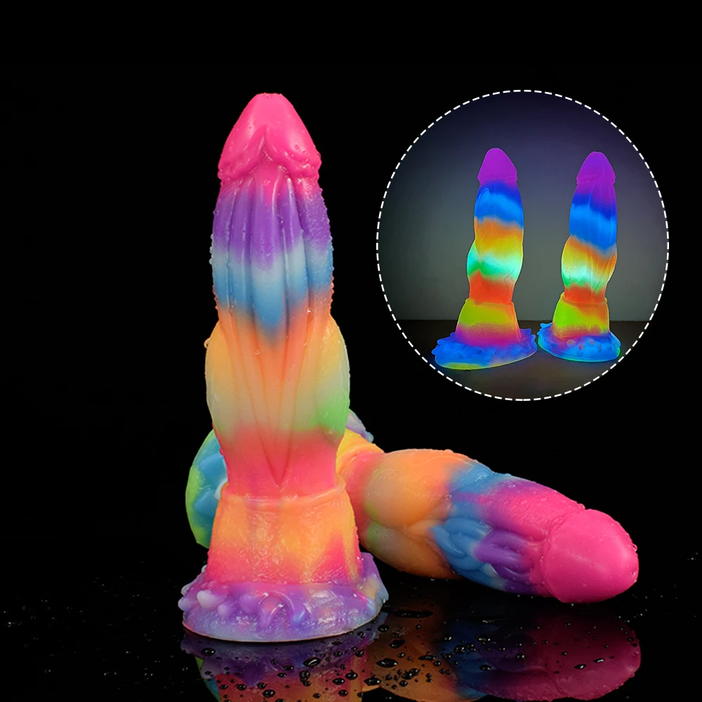 YESBUY Fantasy Dragon Dildo Monster Animal Fake Penis Anal Plug Sex Toy Male Female Anus Vaginal Massager Adult Masturbate Toys