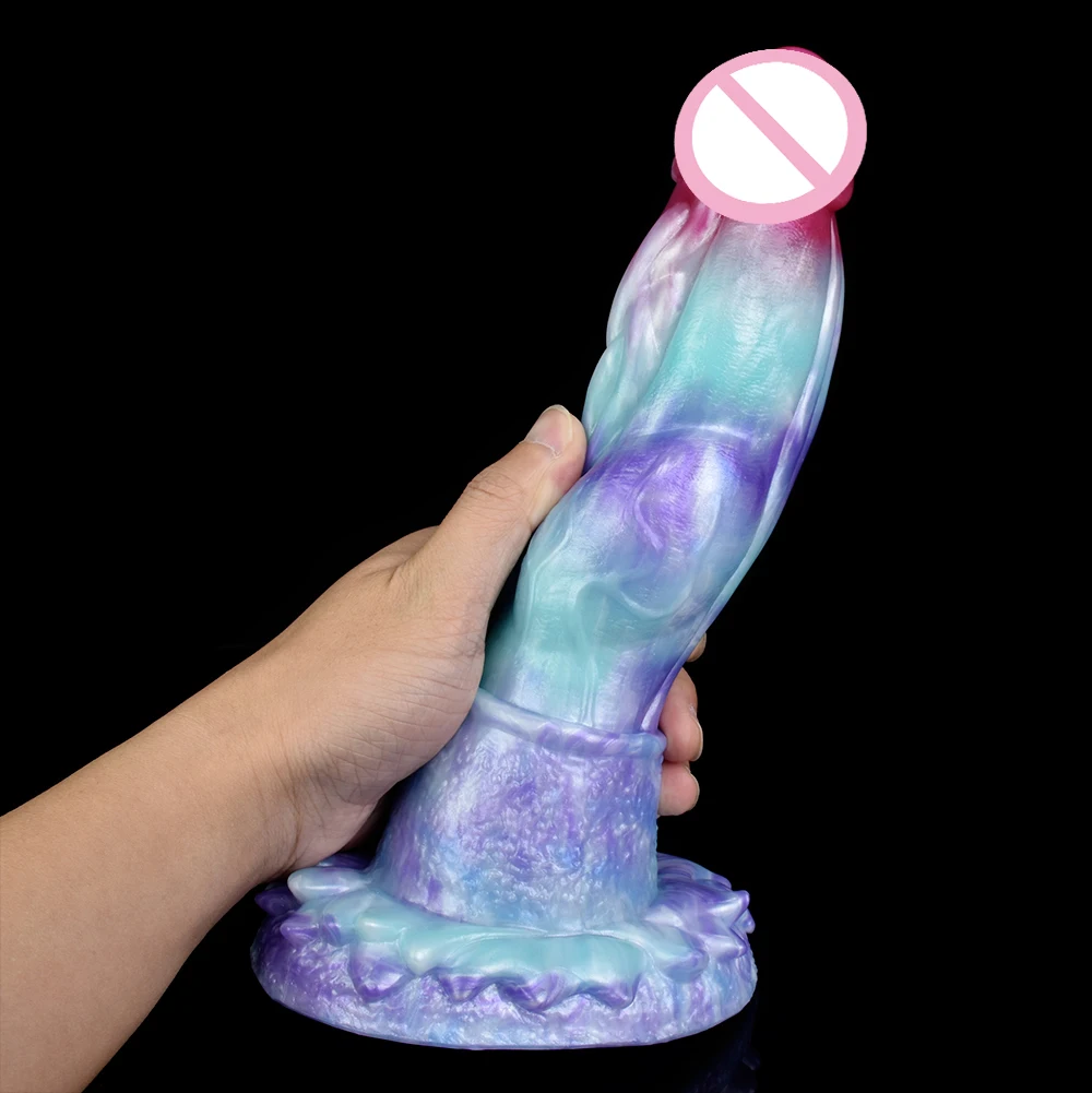 YESBUY Fantasy Dragon Dildo Monster Animal Fake Penis Anal Plug Sex Toy Male Female Anus Vaginal Massager Adult Masturbate Toys