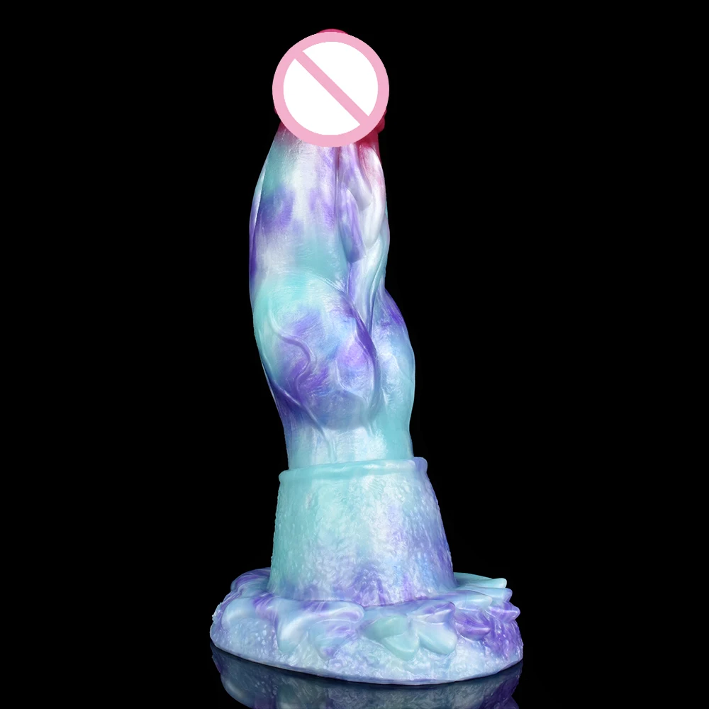 YESBUY Fantasy Dragon Dildo Monster Animal Fake Penis Anal Plug Sex Toy Male Female Anus Vaginal Massager Adult Masturbate Toys
