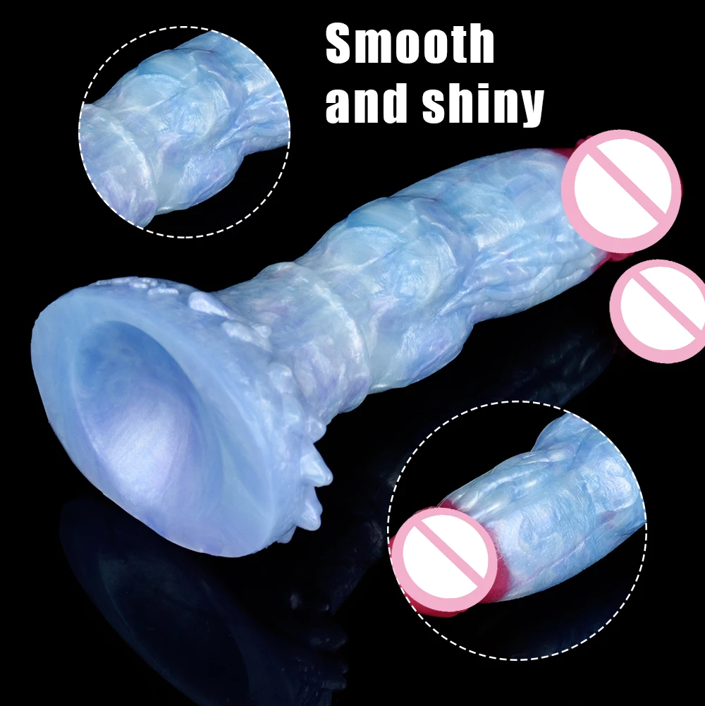 YESBUY Fantasy Dragon Dildo Monster Animal Fake Penis Anal Plug Sex Toy Male Female Anus Vaginal Massager Adult Masturbate Toys