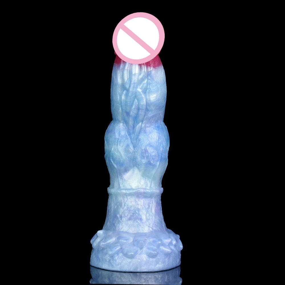 YESBUY Fantasy Dragon Dildo Monster Animal Fake Penis Anal Plug Sex Toy Male Female Anus Vaginal Massager Adult Masturbate Toys