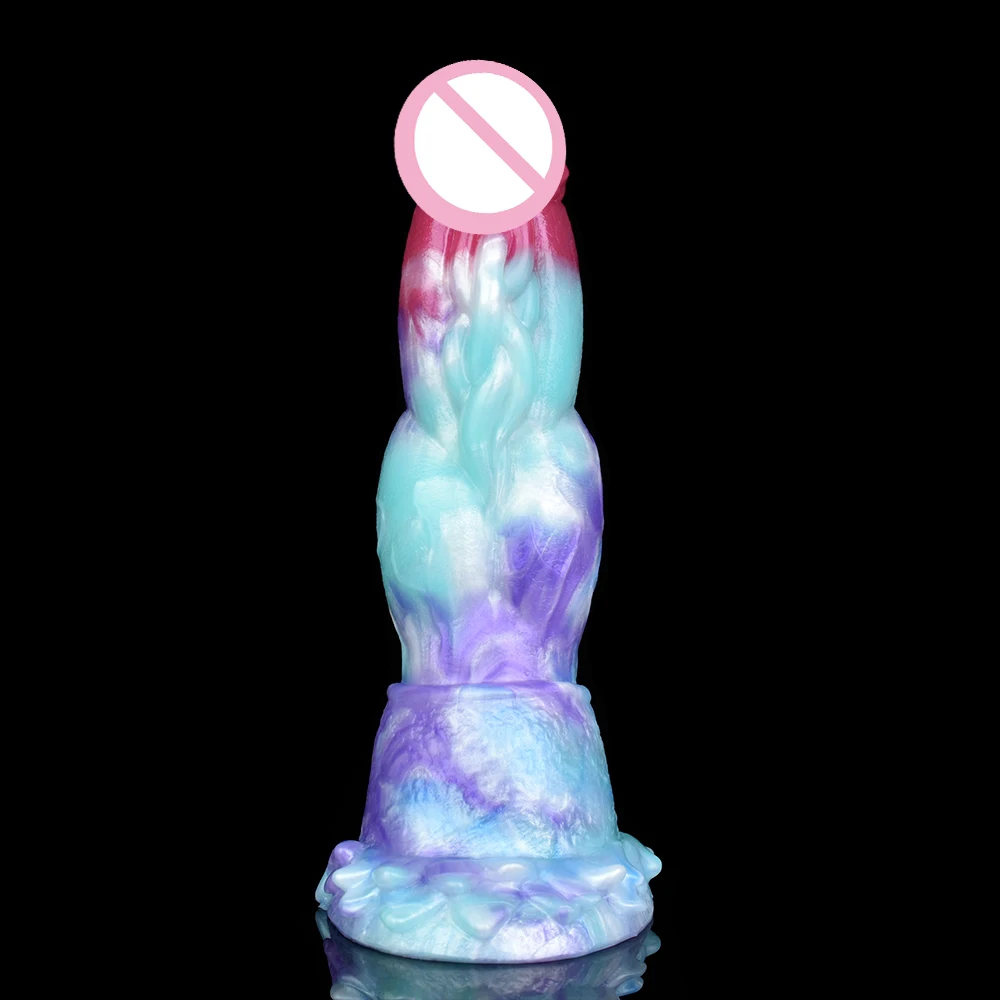 YESBUY Fantasy Dragon Dildo Monster Animal Fake Penis Anal Plug Sex Toy Male Female Anus Vaginal Massager Adult Masturbate Toys