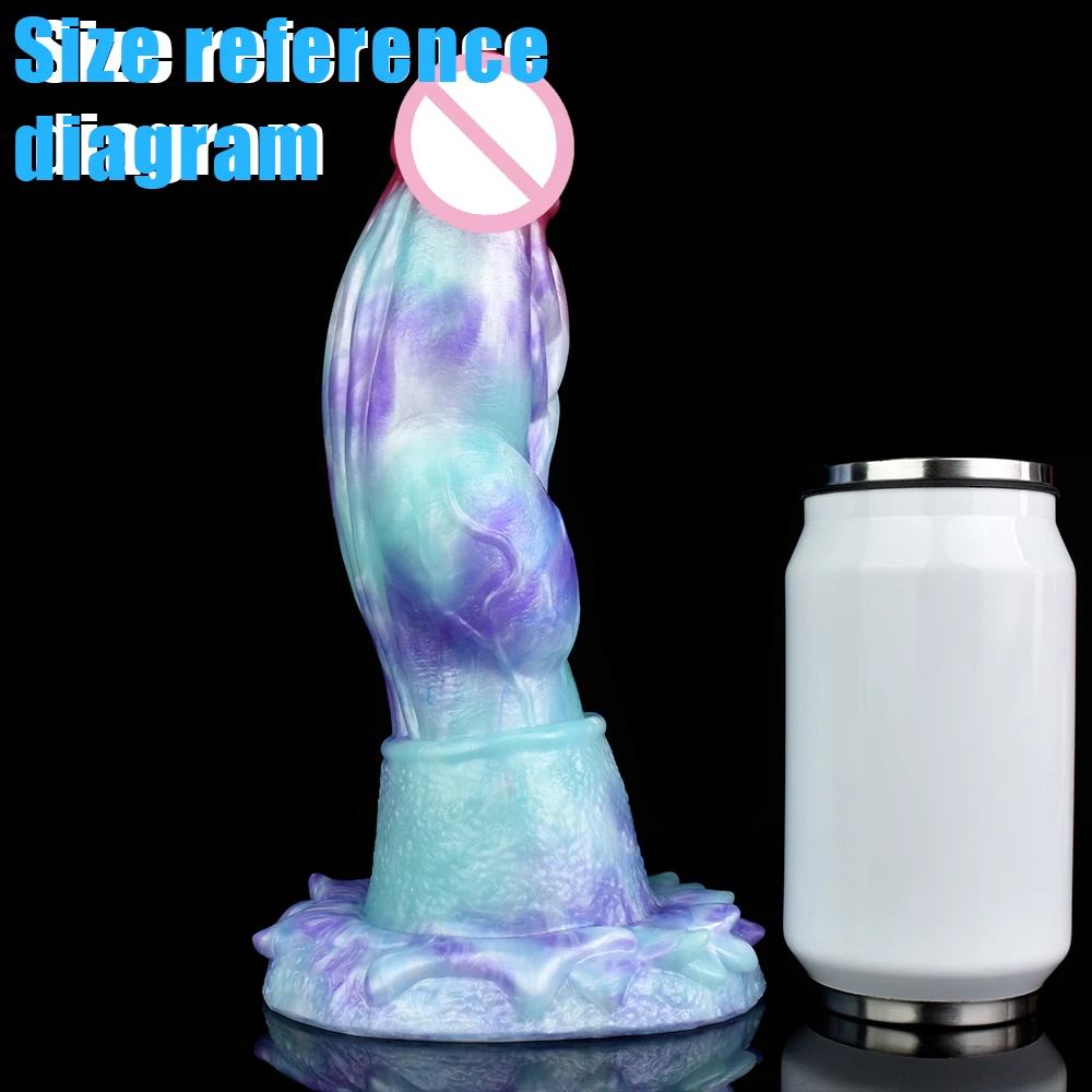 YESBUY Fantasy Dragon Dildo Monster Animal Fake Penis Anal Plug Sex Toy Male Female Anus Vaginal Massager Adult Masturbate Toys