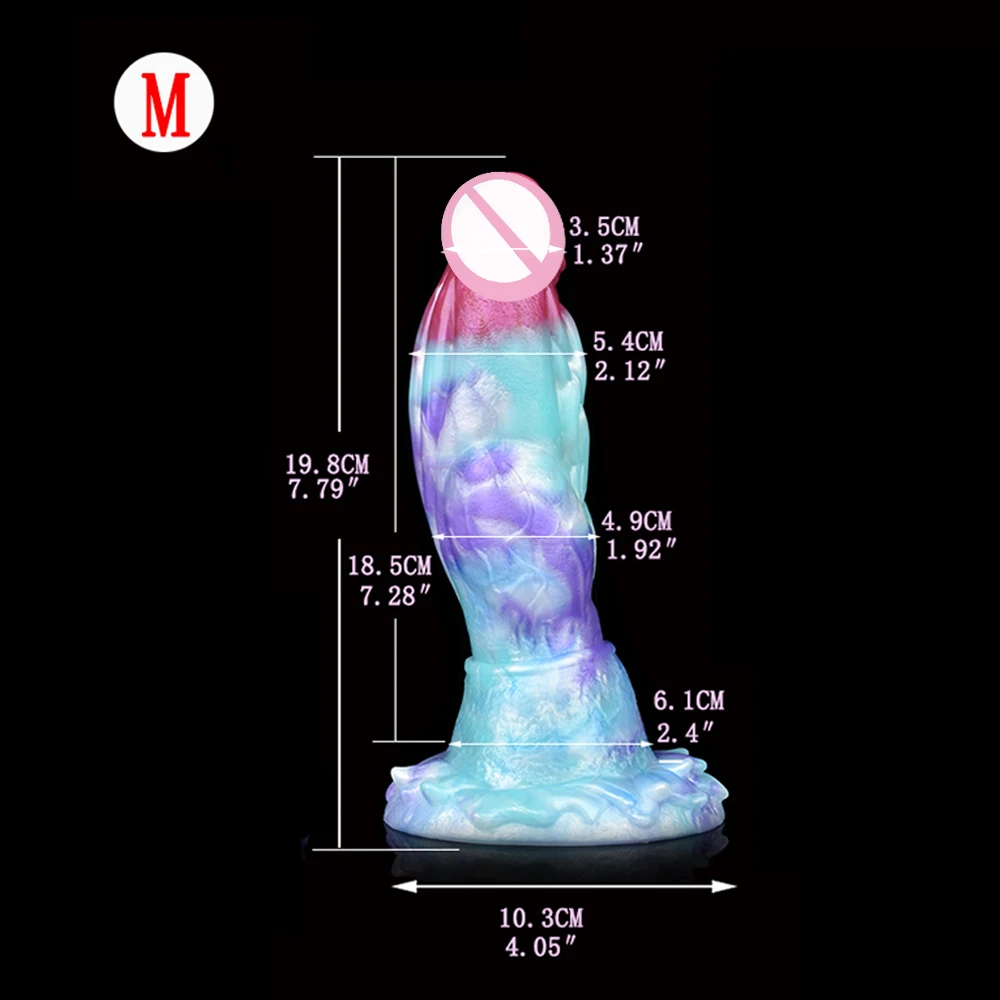 YESBUY Fantasy Dragon Dildo Monster Animal Fake Penis Anal Plug Sex Toy Male Female Anus Vaginal Massager Adult Masturbate Toys