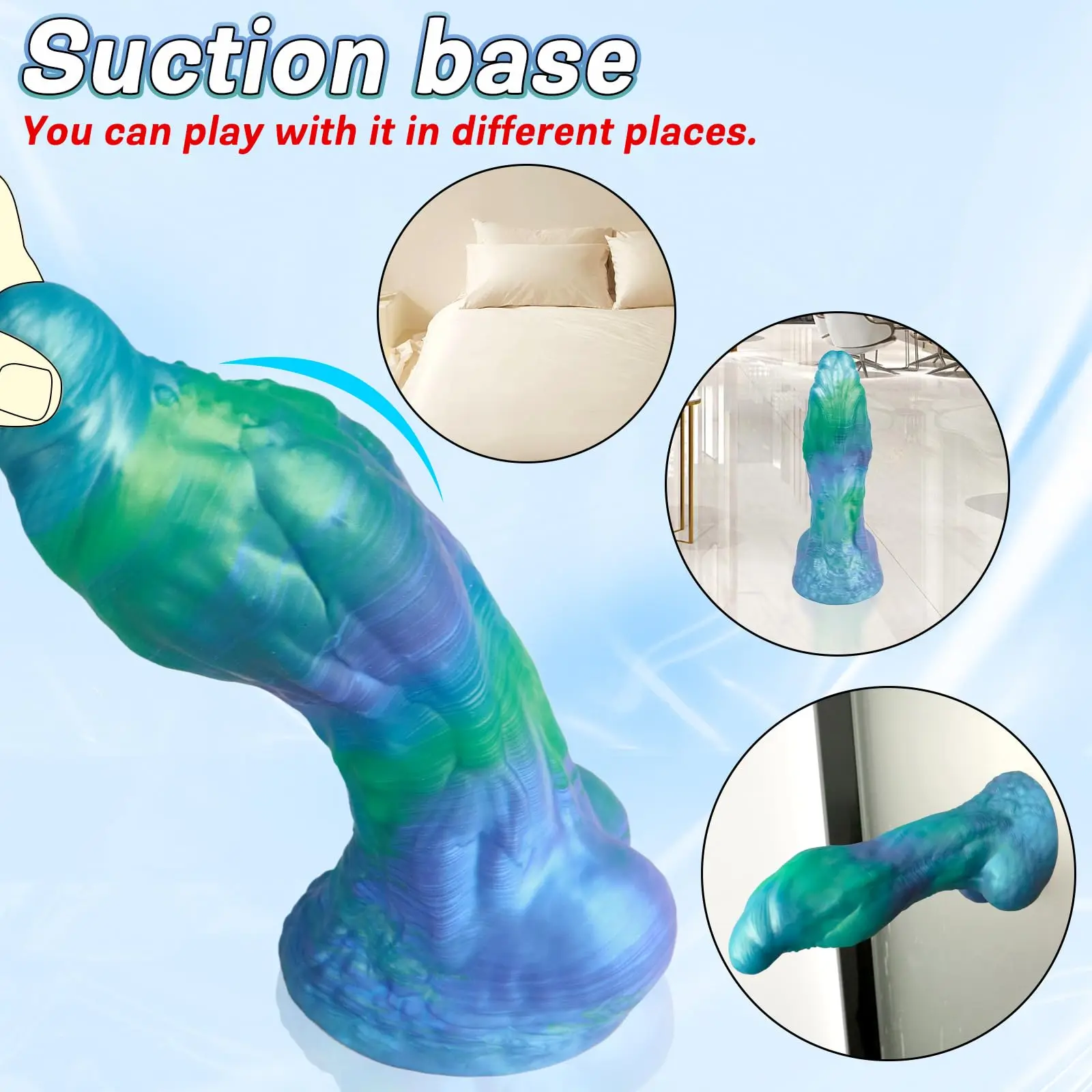Monster Fantasy Alien Big Knot Anal Dildo Thick Silicone Dildo For Adults Anal Sex Toys For G-Spot Stimulation Prostate Dildos Monster Fantasy Alien Big Knot Anal Dildo Thick Silicone Dildo For Adults Anal Sex Toys For G-Spot Stimulation Prostate Dildos