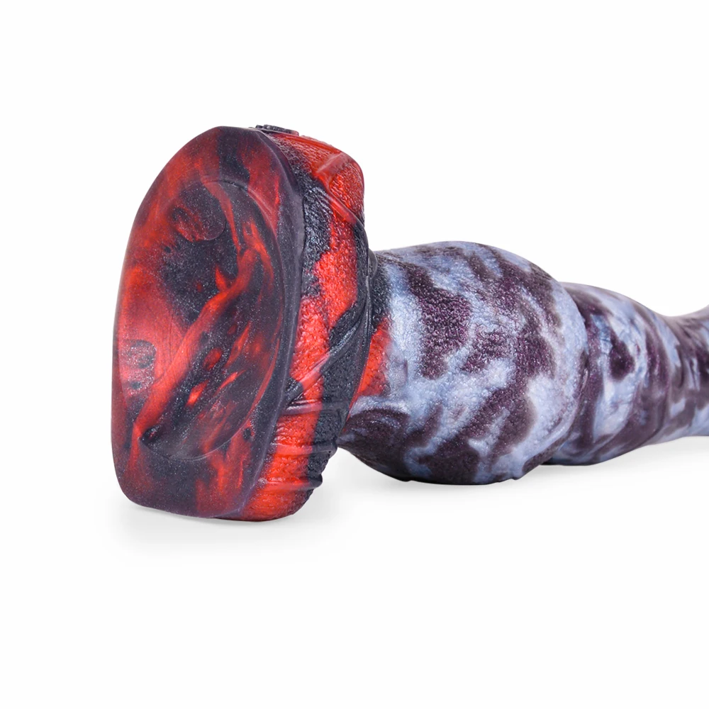 FAAK Fantasy Dog large Knot Dildo With Sucker Silicone Animal Penis Anal Plug Sex Toys For Women Men Female Masturbator Big Dong