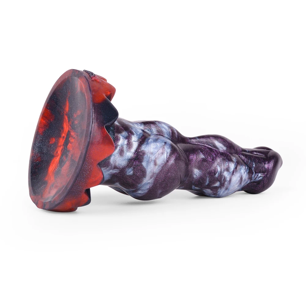 FAAK Fantasy Dog large Knot Dildo With Sucker Silicone Animal Penis Anal Plug Sex Toys For Women Men Female Masturbator Big Dong