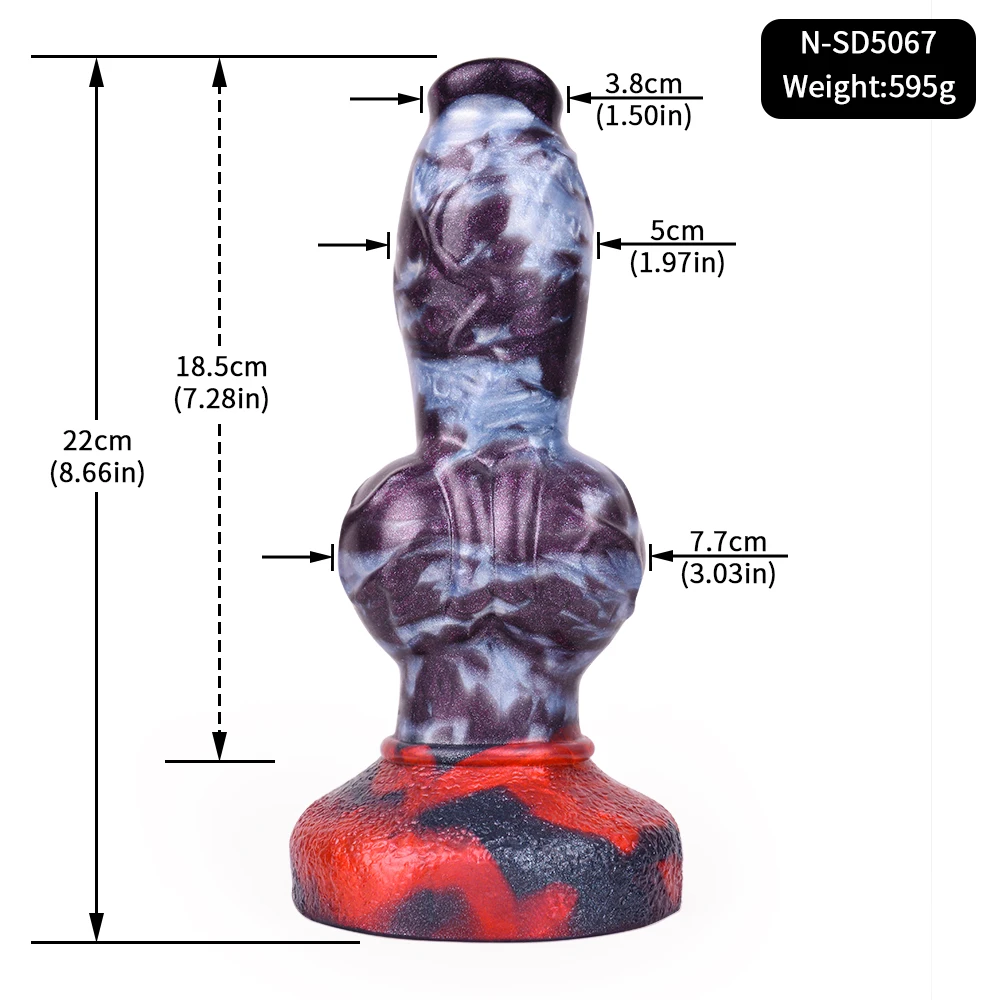 FAAK Fantasy Dog large Knot Dildo With Sucker Silicone Animal Penis Anal Plug Sex Toys For Women Men Female Masturbator Big Dong