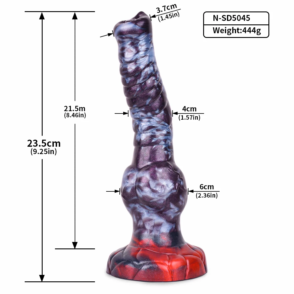 FAAK Fantasy Dog large Knot Dildo With Sucker Silicone Animal Penis Anal Plug Sex Toys For Women Men Female Masturbator Big Dong