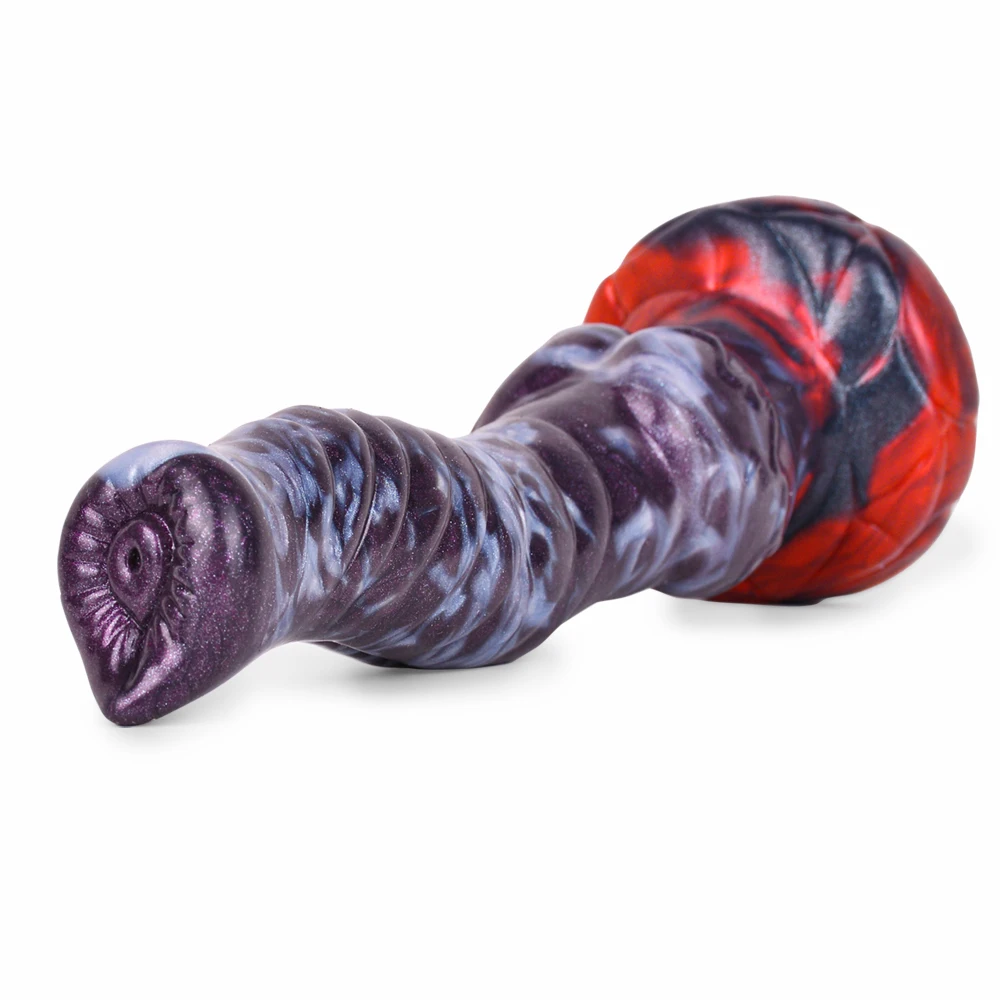 FAAK Fantasy Dog large Knot Dildo With Sucker Silicone Animal Penis Anal Plug Sex Toys For Women Men Female Masturbator Big Dong