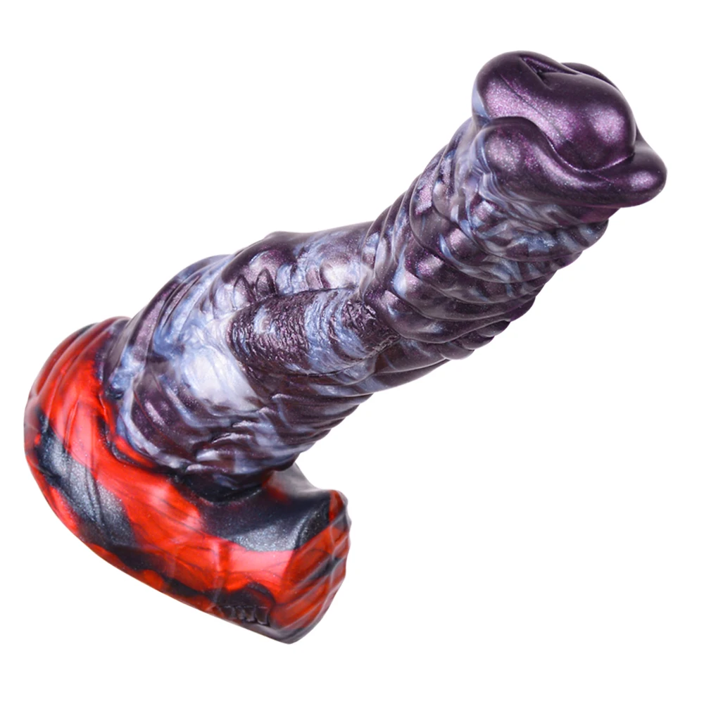 FAAK Fantasy Dog large Knot Dildo With Sucker Silicone Animal Penis Anal Plug Sex Toys For Women Men Female Masturbator Big Dong
