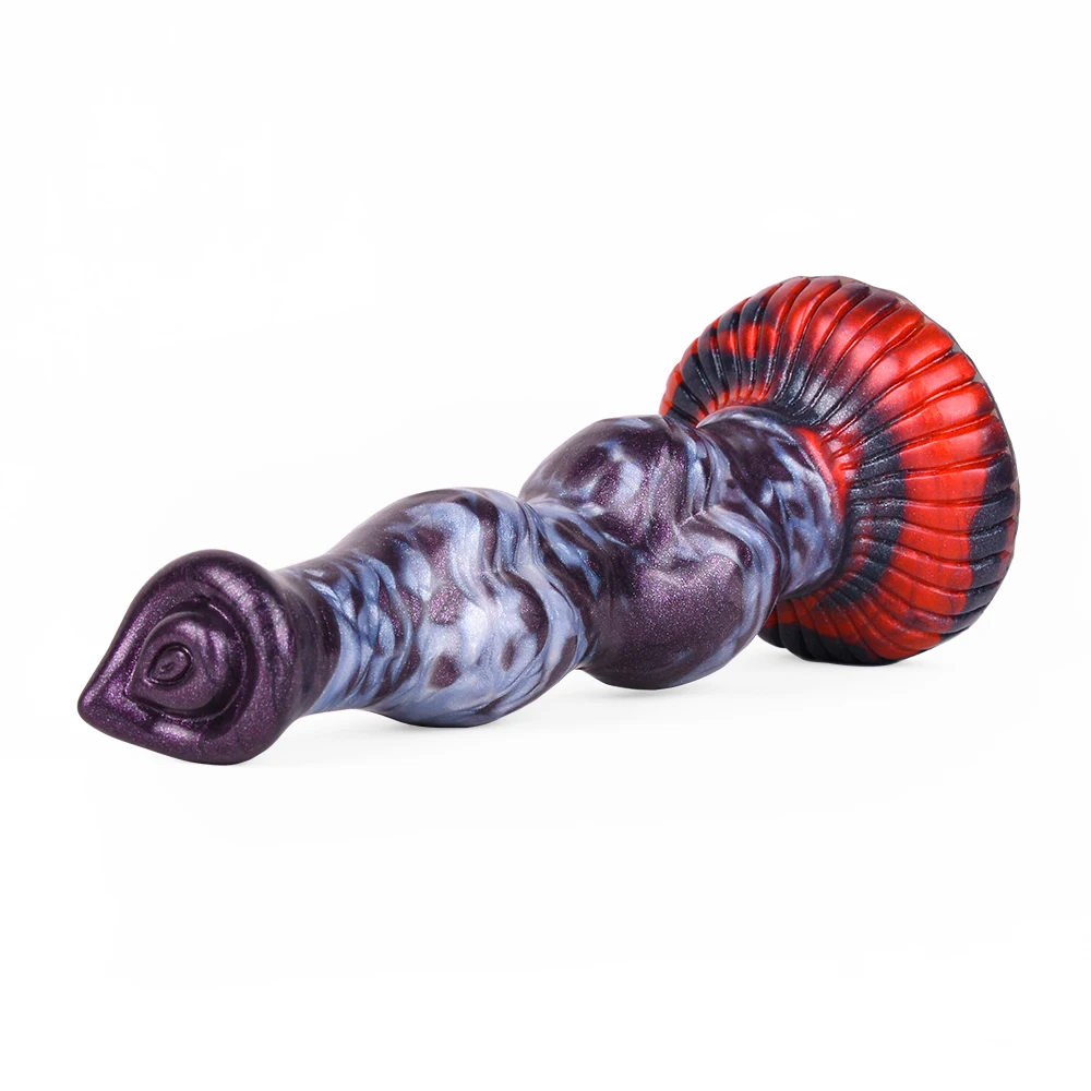 FAAK Fantasy Dog large Knot Dildo With Sucker Silicone Animal Penis Anal Plug Sex Toys For Women Men Female Masturbator Big Dong