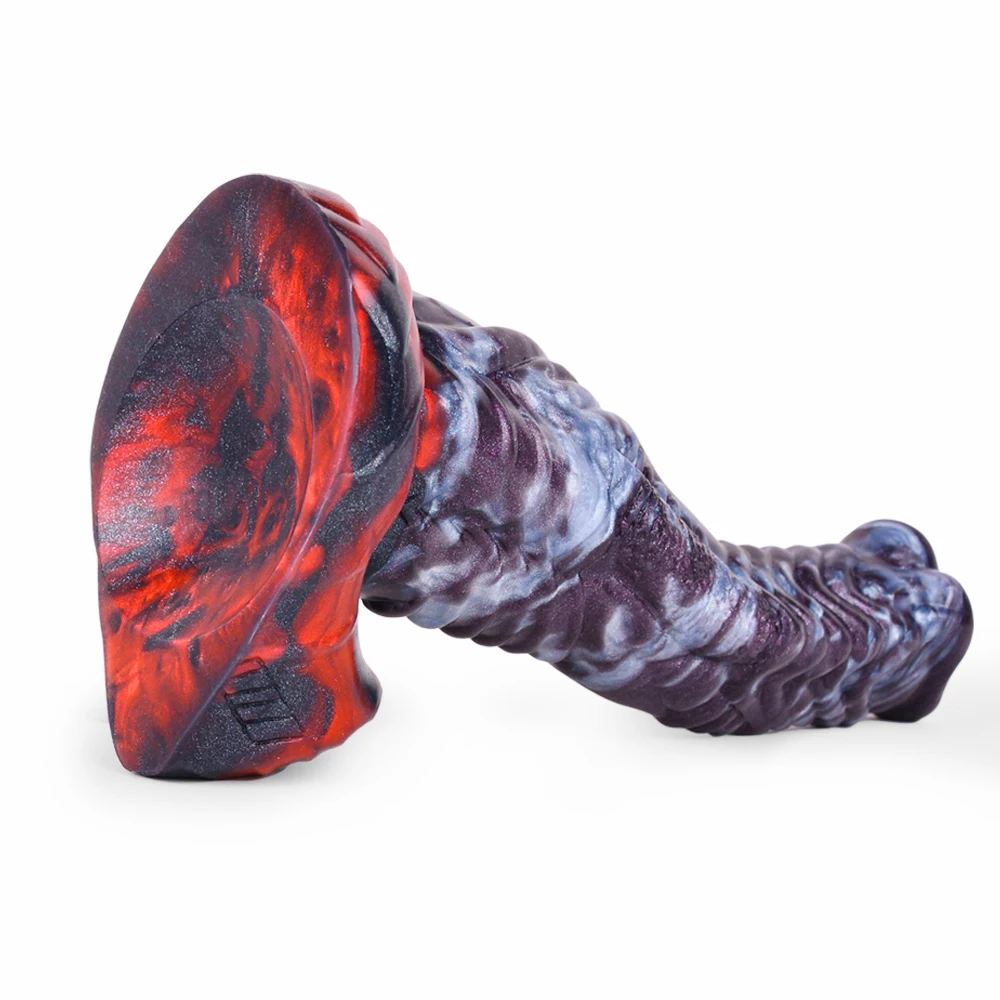 FAAK Fantasy Dog large Knot Dildo With Sucker Silicone Animal Penis Anal Plug Sex Toys For Women Men Female Masturbator Big Dong