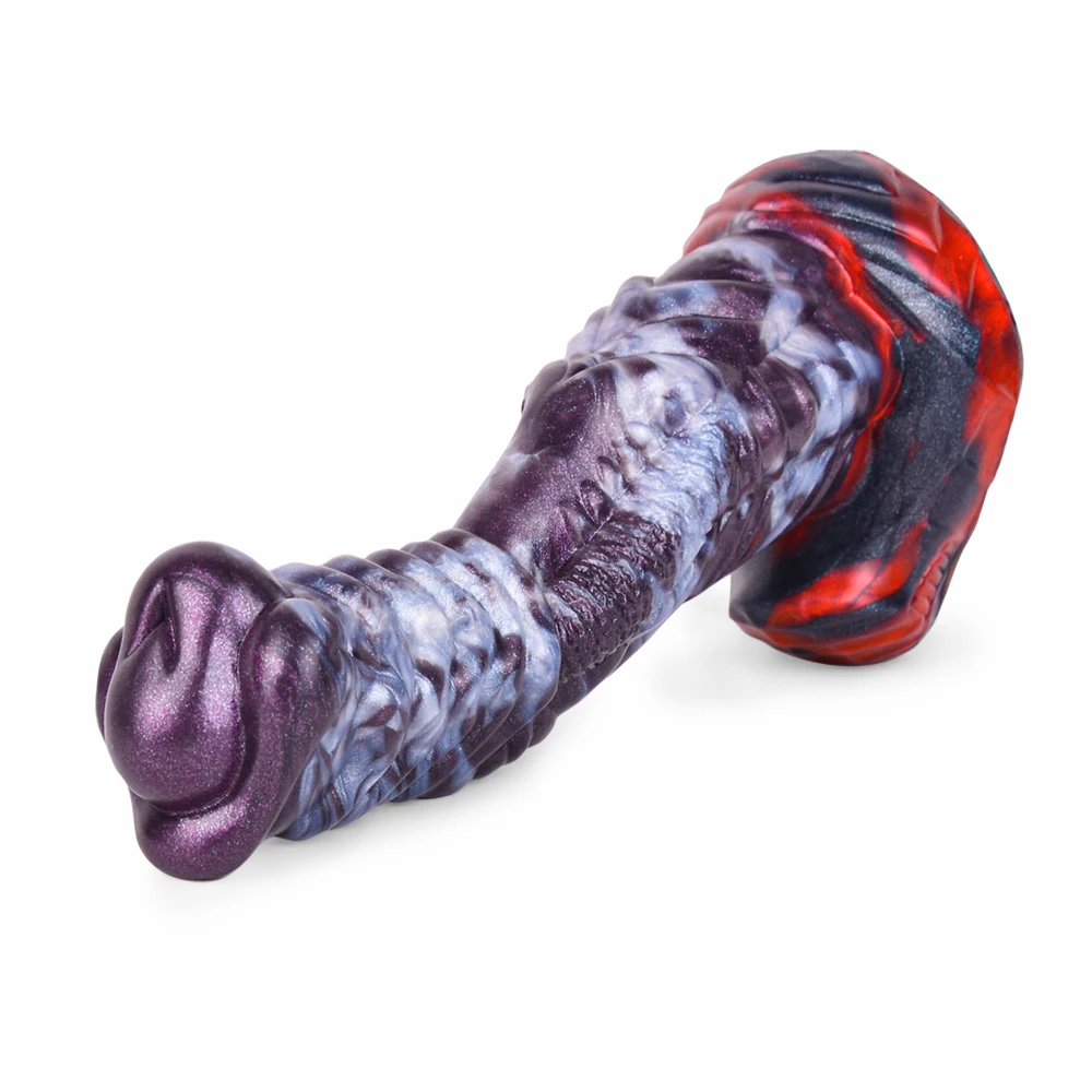 FAAK Fantasy Dog large Knot Dildo With Sucker Silicone Animal Penis Anal Plug Sex Toys For Women Men Female Masturbator Big Dong