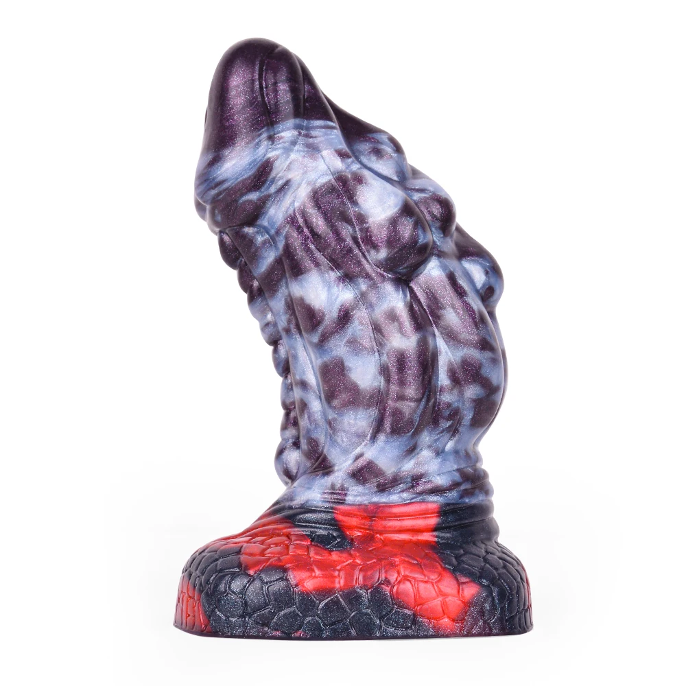 FAAK Fantasy Dog large Knot Dildo With Sucker Silicone Animal Penis Anal Plug Sex Toys For Women Men Female Masturbator Big Dong